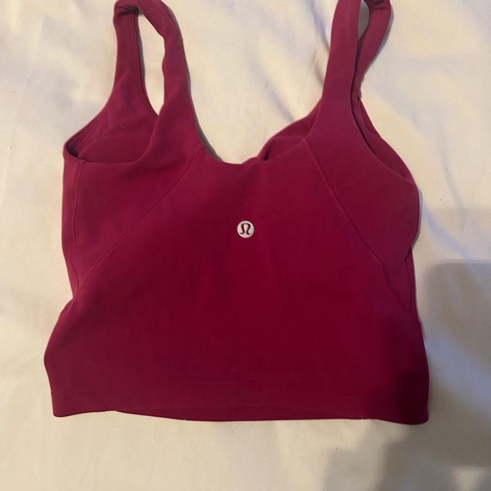 Lululemon Magenta Sports Bra